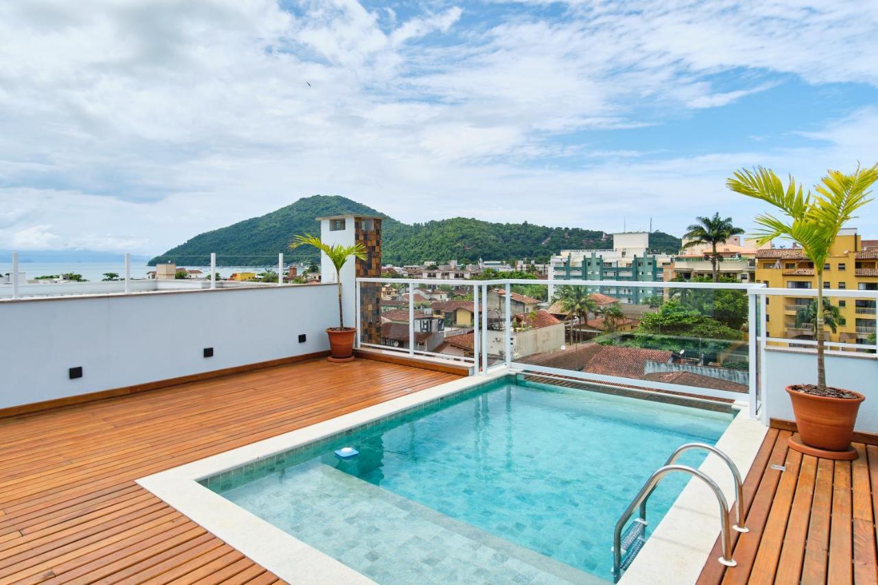 Orla Ubatuba 300 Metros - Ar Condicionado, Varanda Gourmet エクステリア 写真