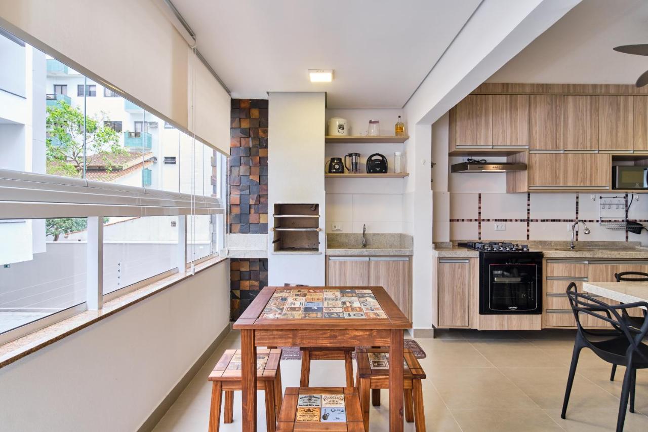 Orla Ubatuba 300 Metros - Ar Condicionado, Varanda Gourmet エクステリア 写真